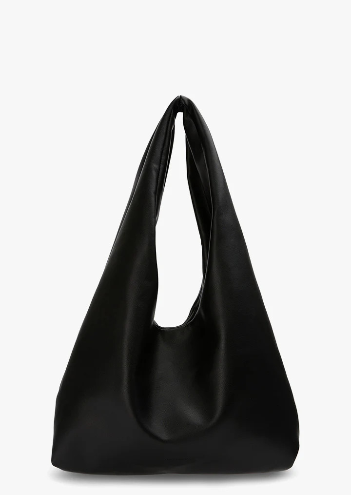 Piere Black Nappa Shoulder Bag | Handbags | Tony Bianco USA | Tony Bianco US
