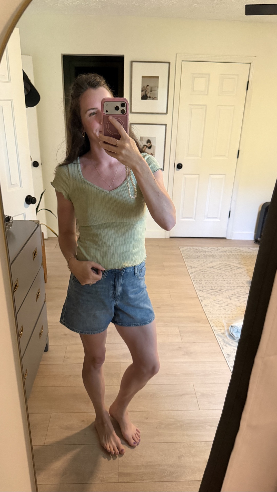 Best denim shorts ever! Don’t dig into my thoughts, cinch waist option and so cute! Mom approved too.

#LTKootd #LTKSeasonal #LTKTall