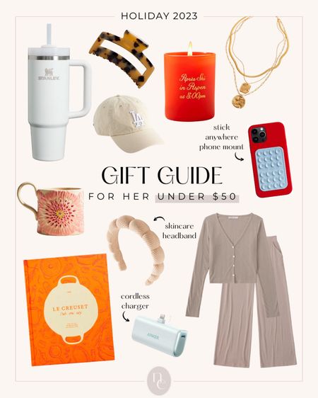 Gift ideas for her under $50! 


Gift guide 
Gifts for her
Gift guide for her 
Cozy gifts 
Portable charger 
Stanley tumbler 

#LTKHoliday #LTKfindsunder50 #LTKGiftGuide