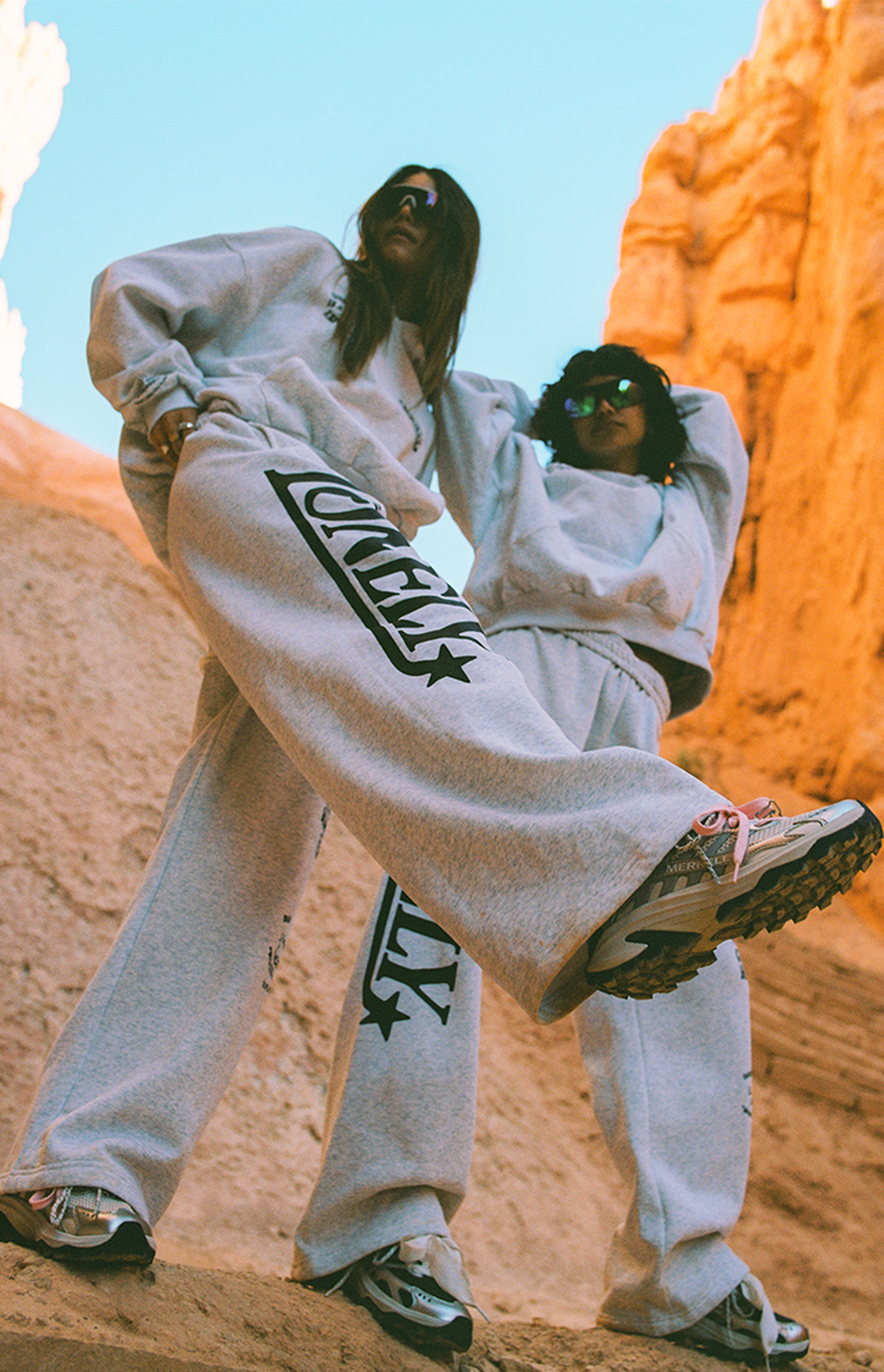 LONELY GHOST x Merrell Get Lost Somewhere Baggy Sweatpants | PacSun