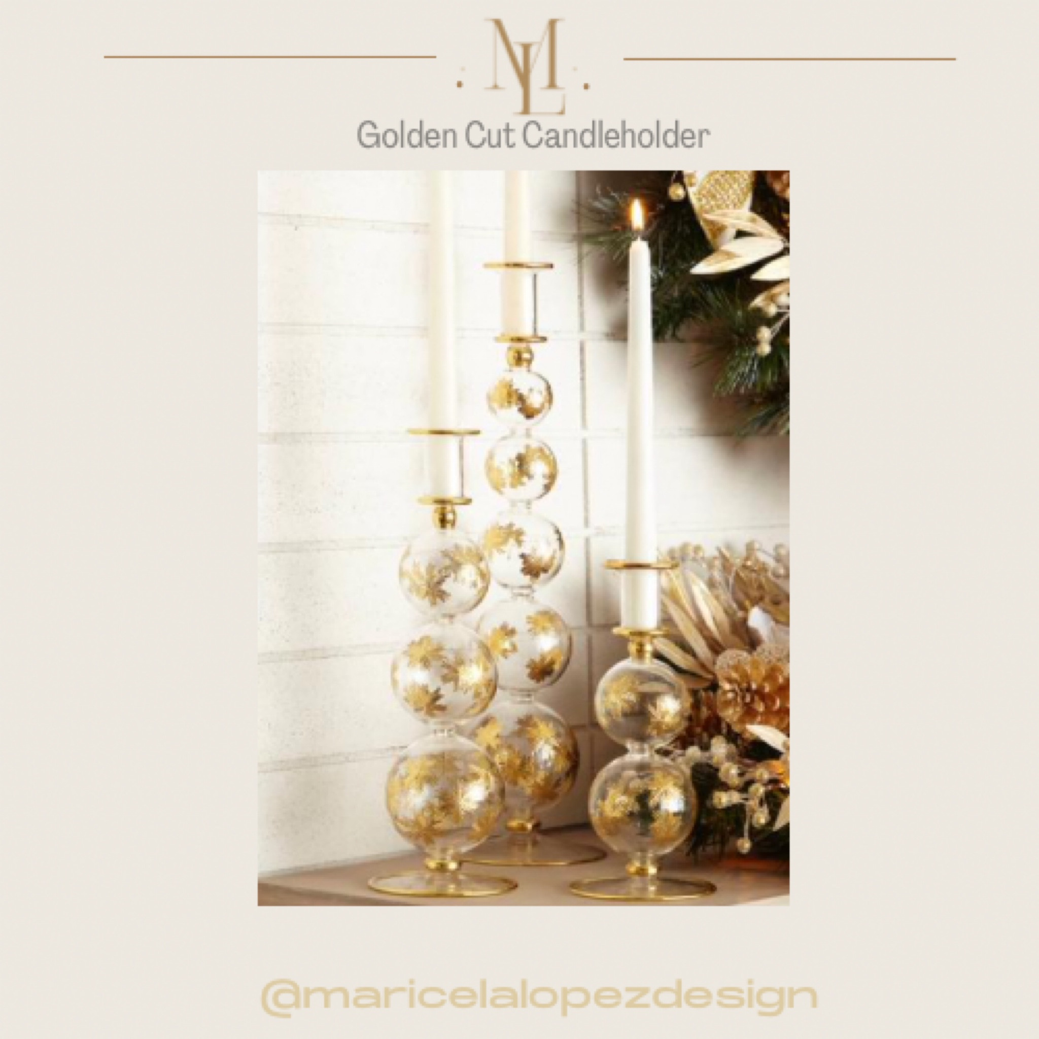These gold cut candleholders will make a beautiful statement! 

Unique, candleholders, gold, crystal 

#LTKstyletip #LTKHoliday #LTKhome