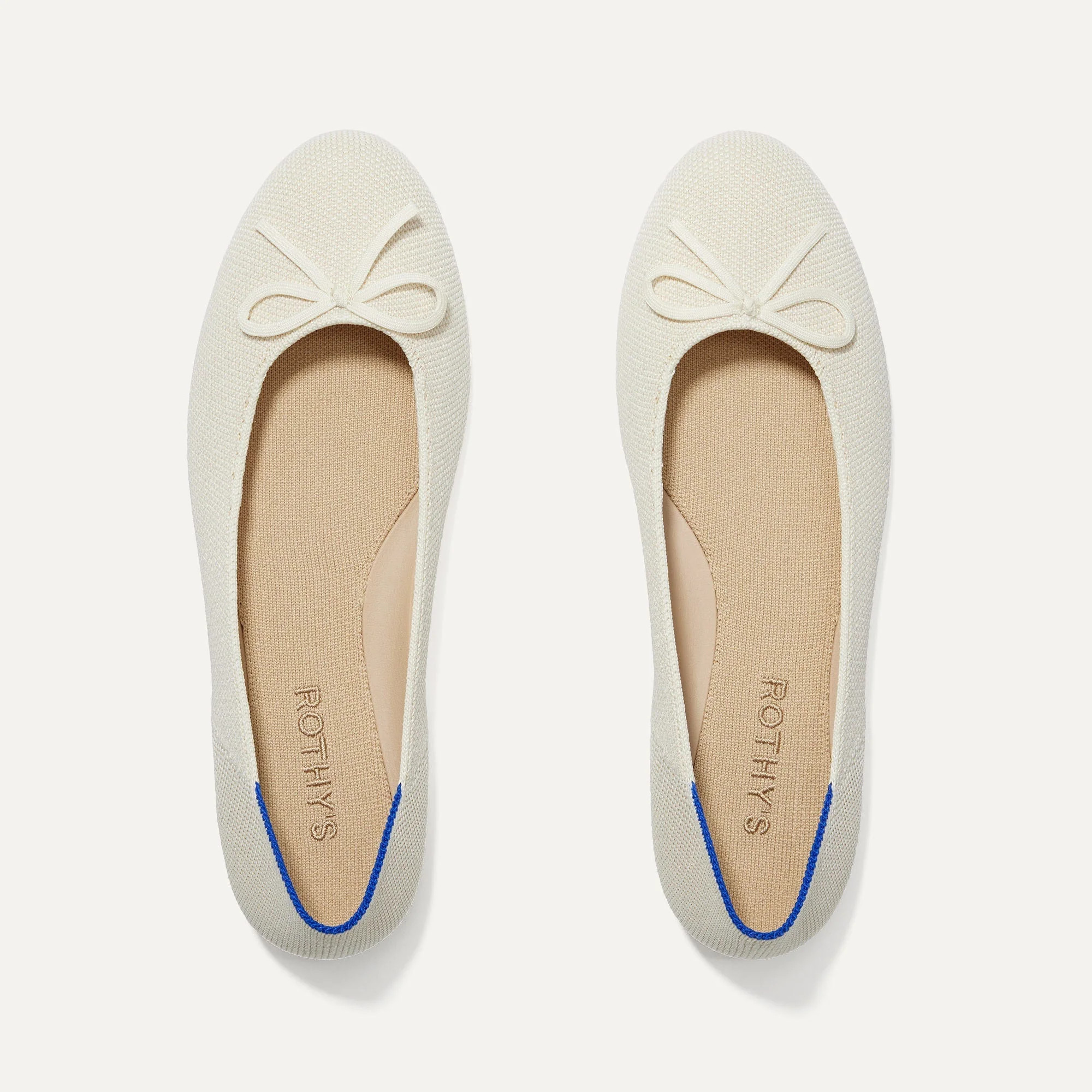 The Ballet Flat in Gardenia | Women's Shoes | Rothy's | Rothy's