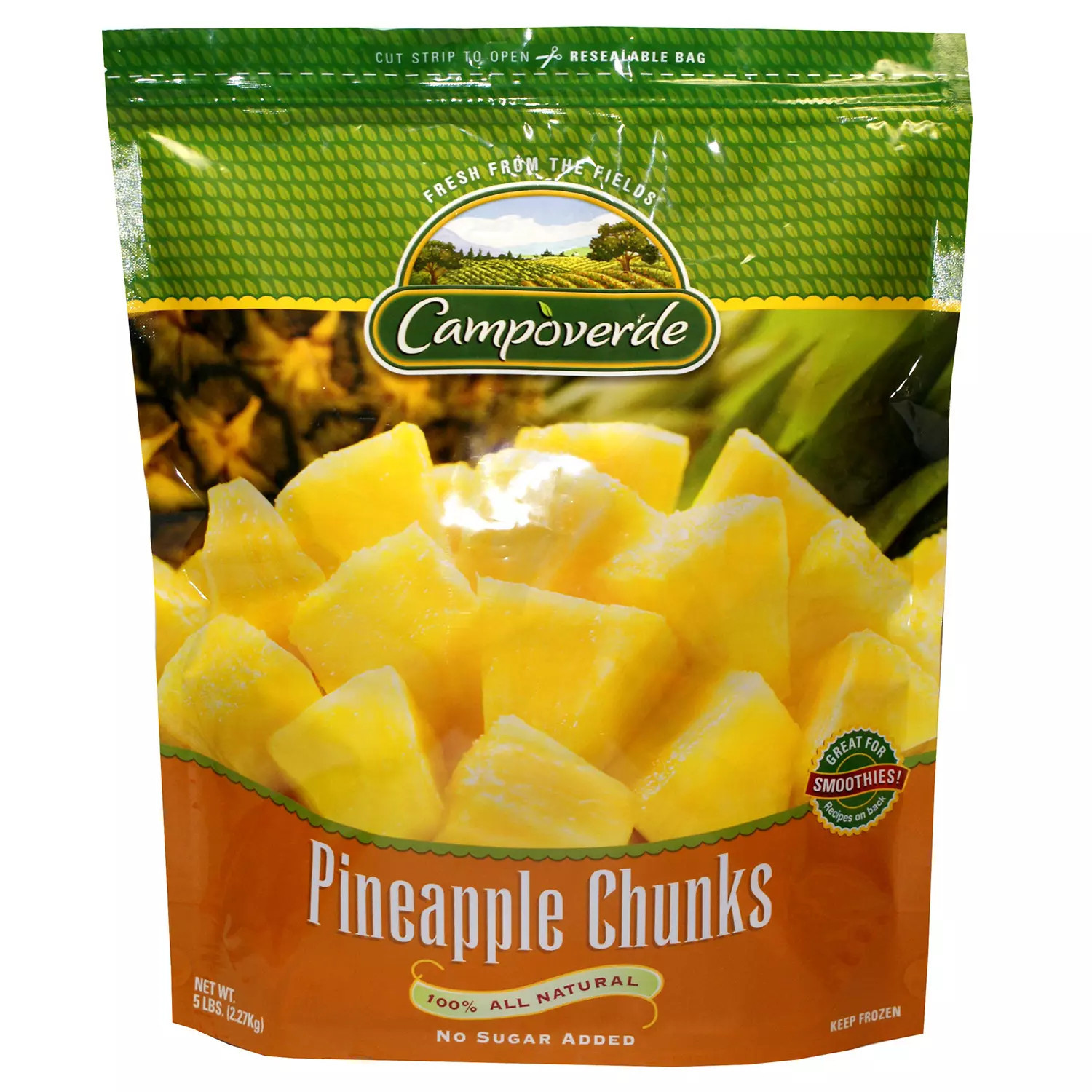 Campoverde Pineapple Chunks, Frozen (5 lbs.) | Sam's Club