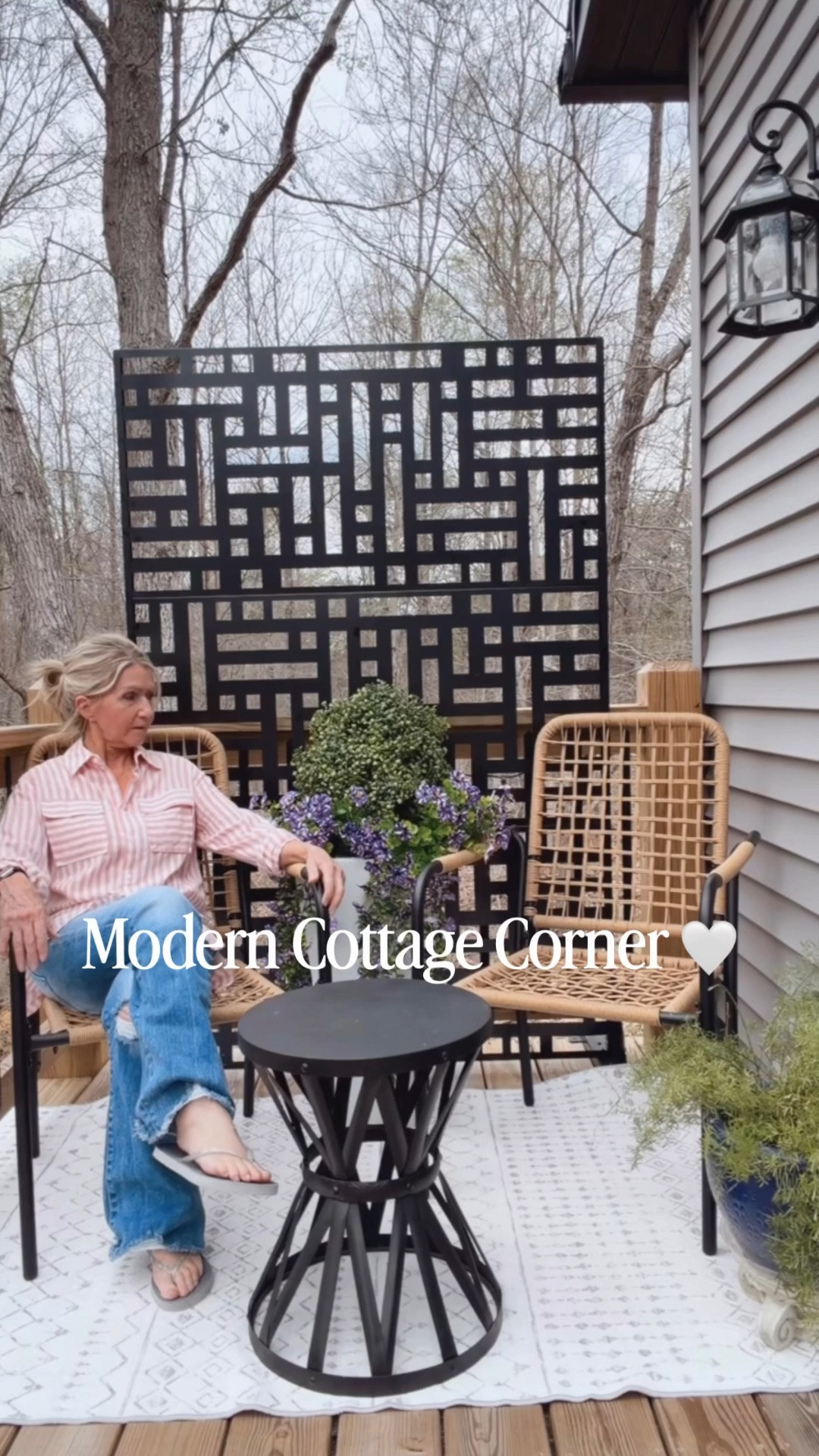 This little corner sat empty for so long… and now it’s one of my favorite spots on the deck 🤍

I kept it simple with a few pieces that made it feel intentional and usable ✨

Everything is linked here if you’re creating a small outdoor space of your own.

#LTKSaleAlert #LTKHome #LTKdayinmylife