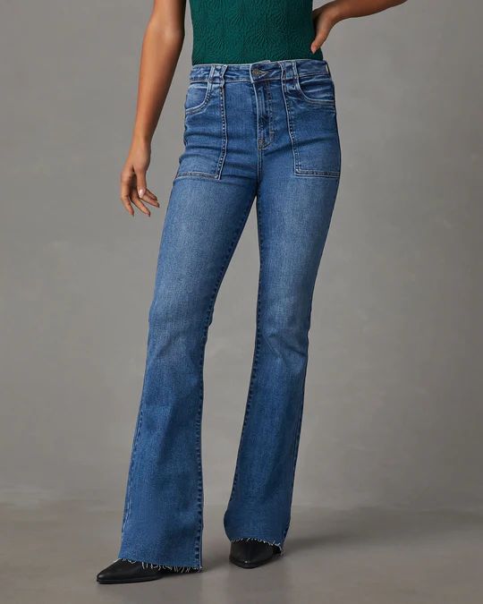 Mulaney High Rise Flare Jeans | VICI Collection
