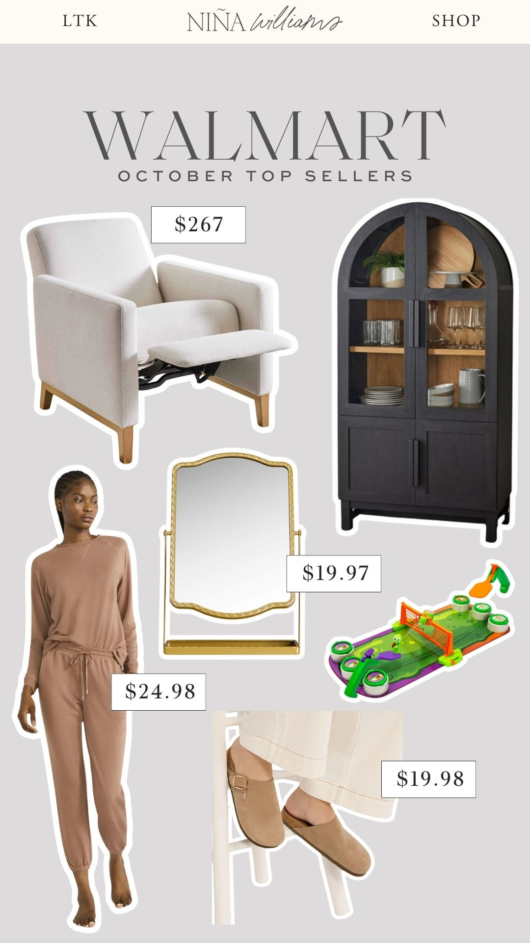 walmart top sellers for october - best sellers - walmart home - walmart fashion lounge sets - toys - walmart furniture 

 #LTKHome