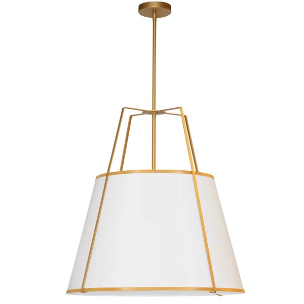 Loney 3 - Light Unique / Statement Drum Pendant | Wayfair North America