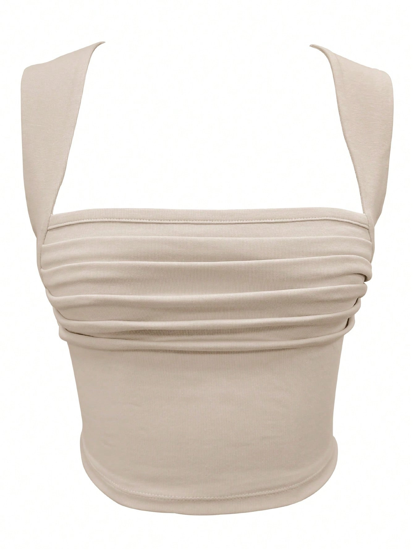 Solid Ruched Tank Top | SHEIN