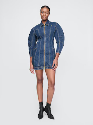 Gap × Cult Gaia Barrel Denim Mini Dress | Gap (US)