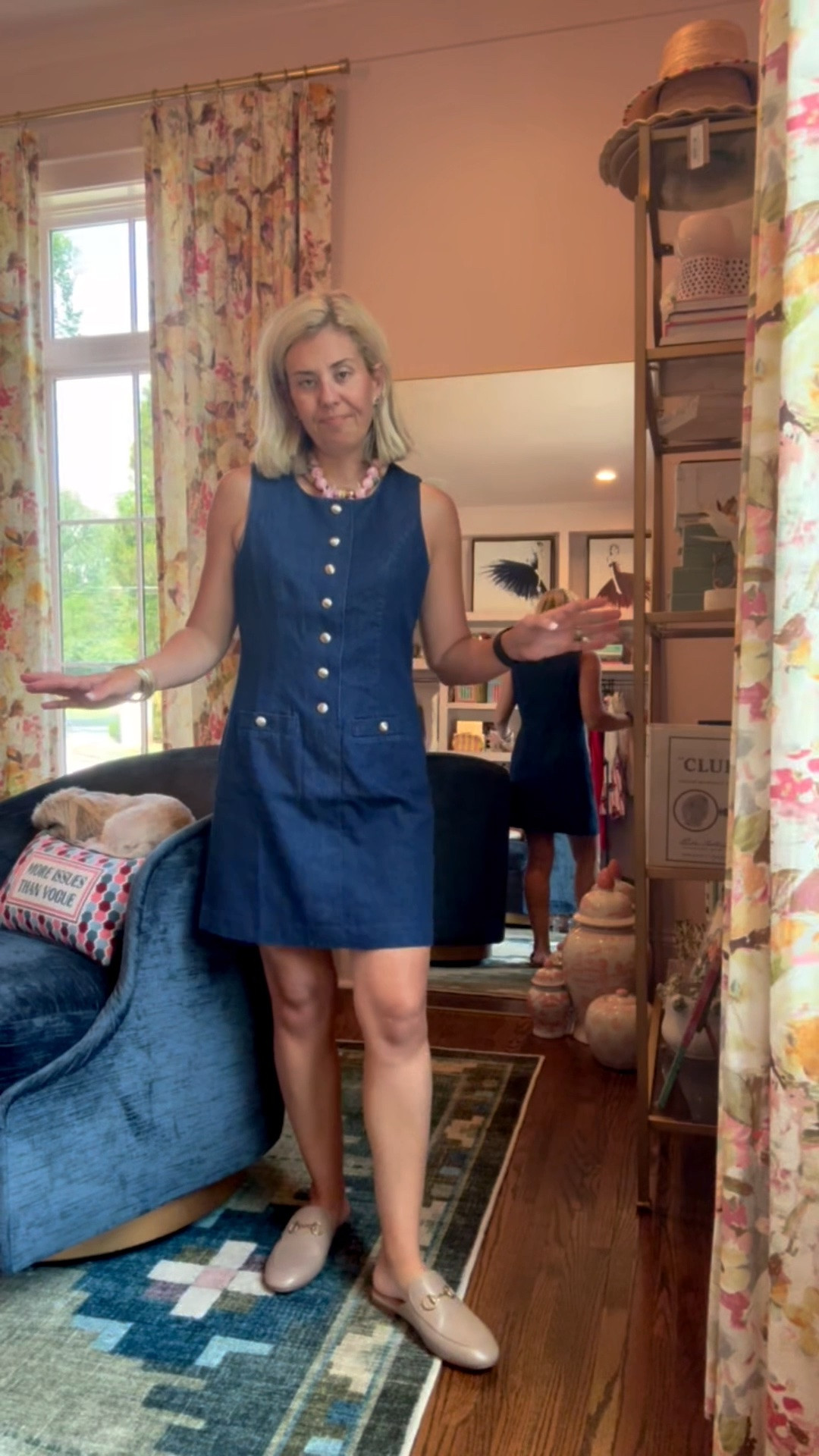 Super cute dress from J.Crew Factory that we can dress up & down. I’m in size 2 dress and 8 shoes in all except sandals are 38.5 (size up 1/2 size). 

*Code Catherine20 for 20% off my necklace and bracelets
*Use my code CATHERINE20 for 20% off Orders of $100+ at Anthropologie 


￼