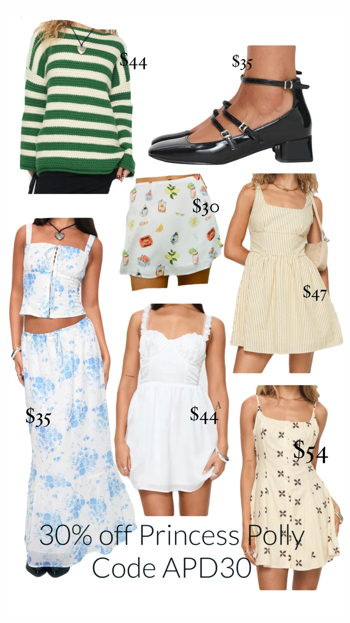 Spring sale at princess Polly! 30% off my favorites 

#LTKSeasonal #LTKsalealert #LTKfindsunder100
