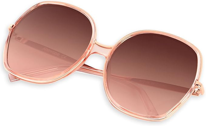 ANDWOOD Oversized Sunglasses for Women Big Large Square Wide Frame Shades Retro Trendy Fashion UV... | Amazon (US)