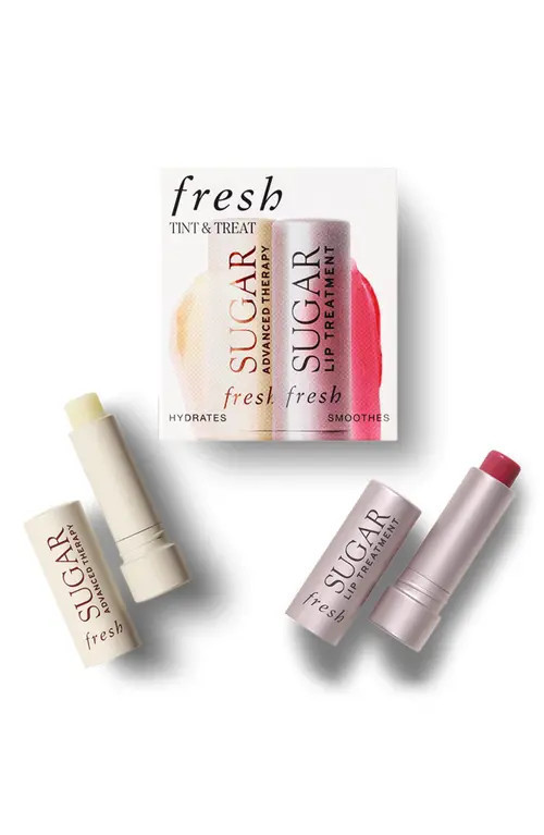 Fresh® Tint & Treat Lip Balm Set $54 Value in Rose at Nordstrom | Nordstrom