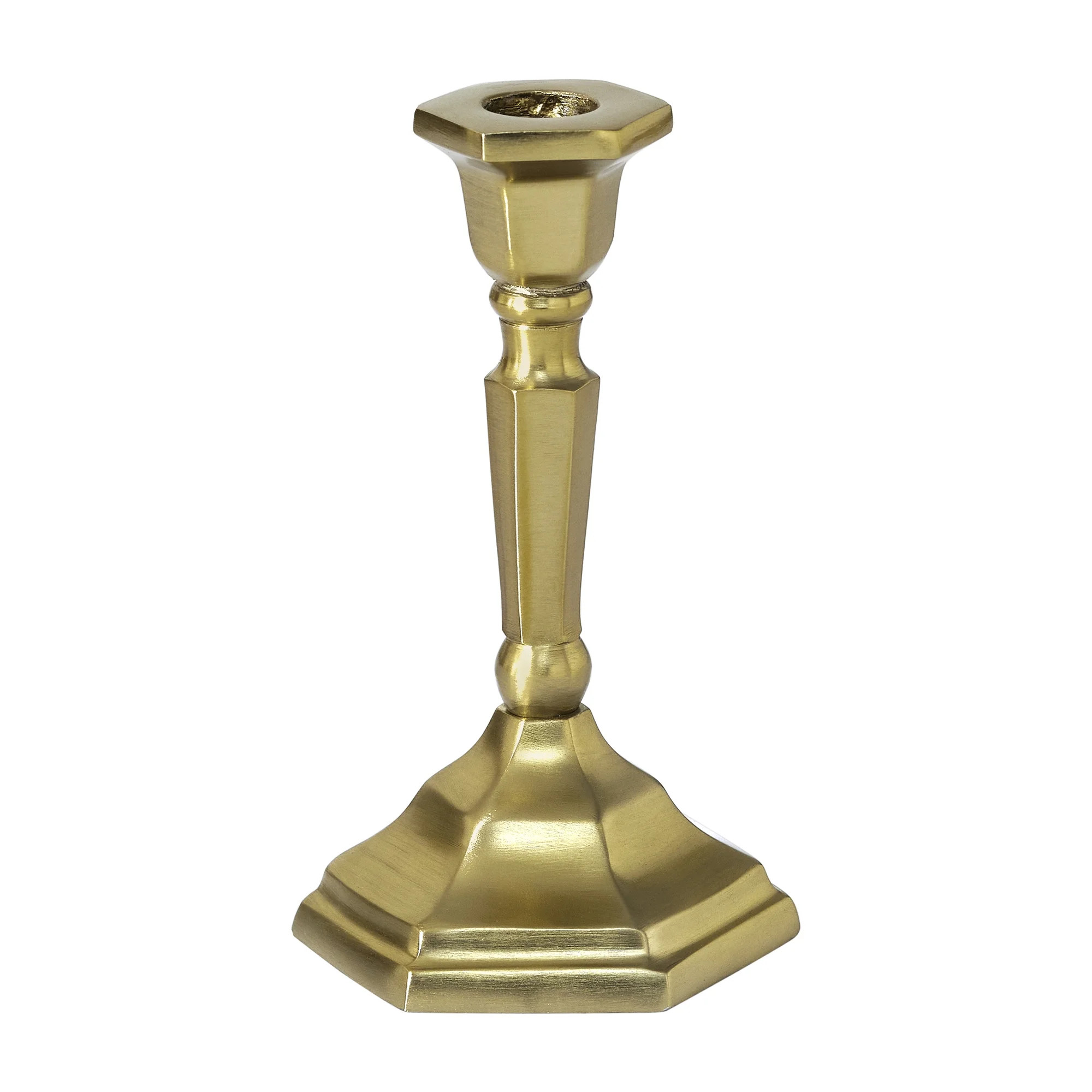 My Texas House Gold Taper Candle Holder, 6.5" | Walmart (US)