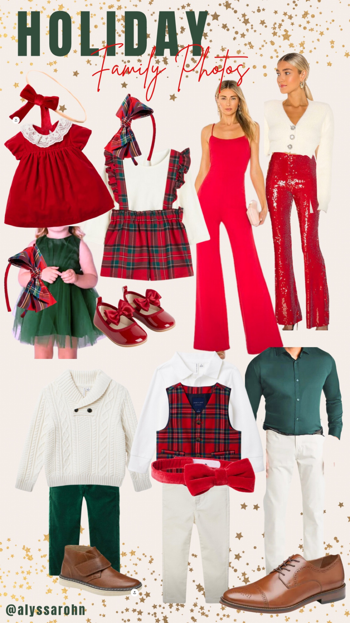 Family photo outfit
Red green and white 

#LTKstyletip #LTKfamily #LTKHoliday