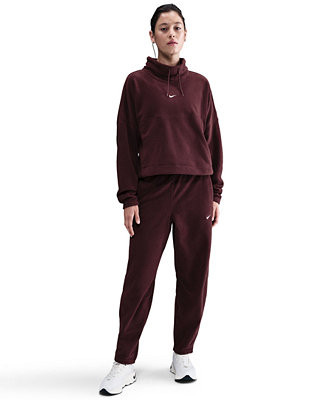 Women's Therma-Fit Mid-Rise Fleece Pants | Macy's