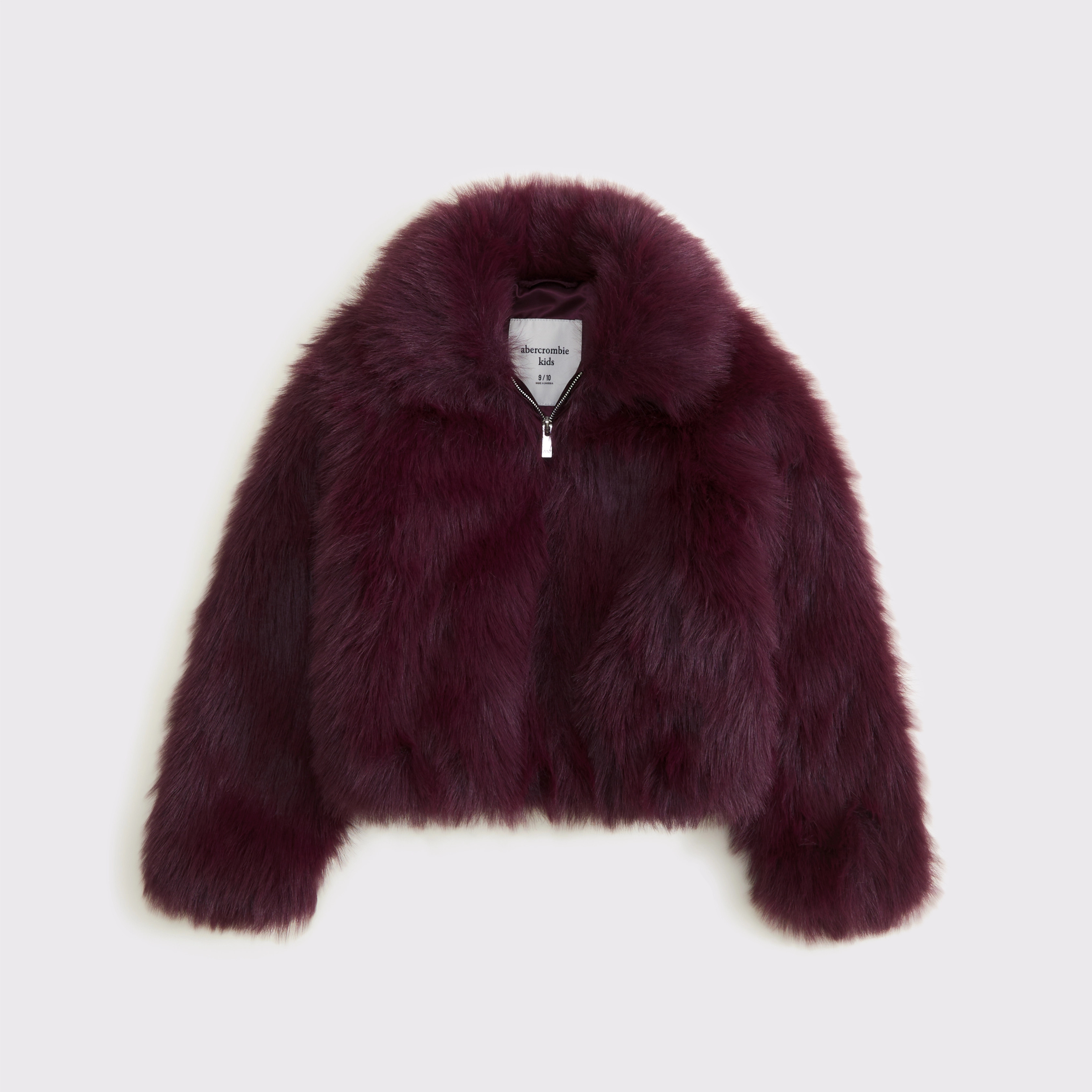 faux fur zip jacket | Abercrombie & Fitch (US)