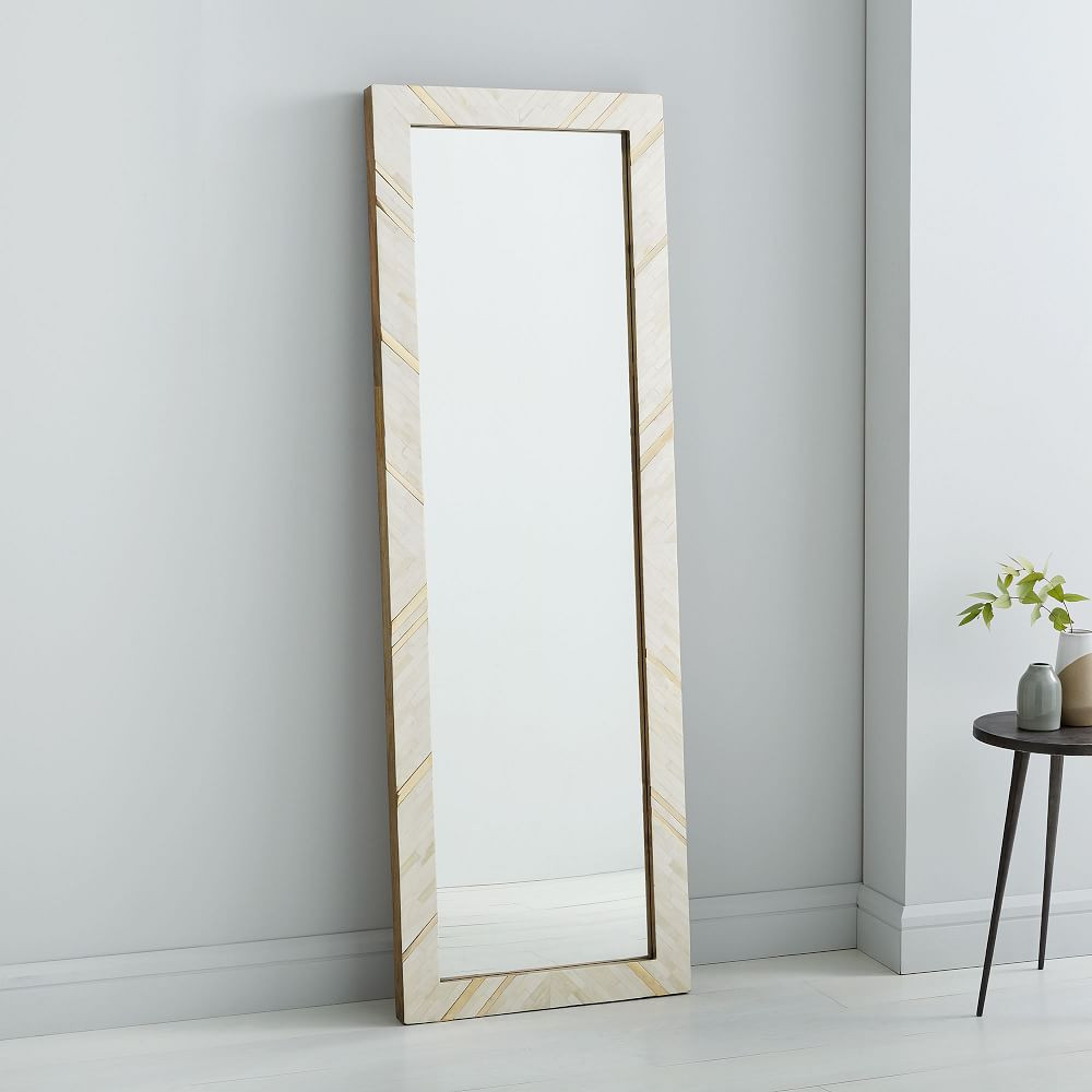 Brass &amp; Bone Rays Floor Mirror - 72" | West Elm (US)