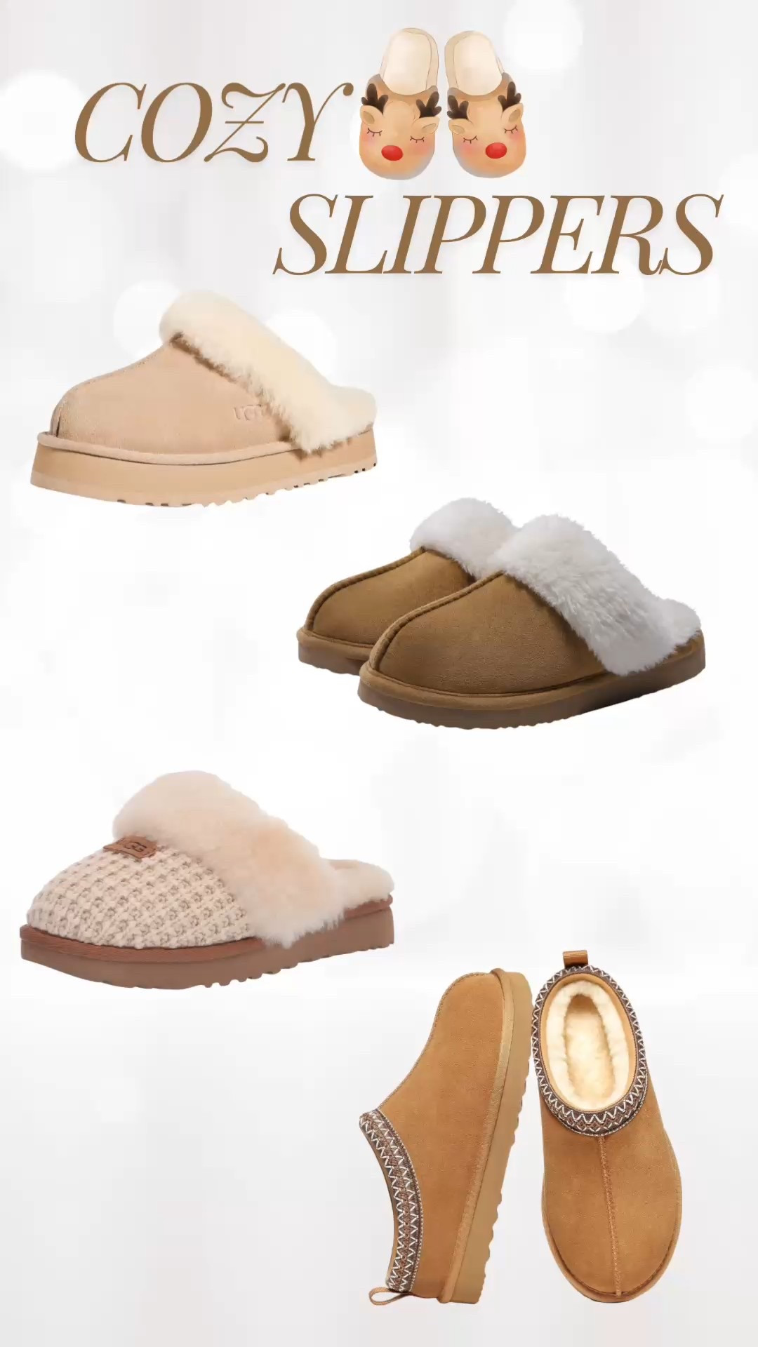 Cozy slippers 

#LTKStyleTip #LTKHoliday #LTKSeasonal