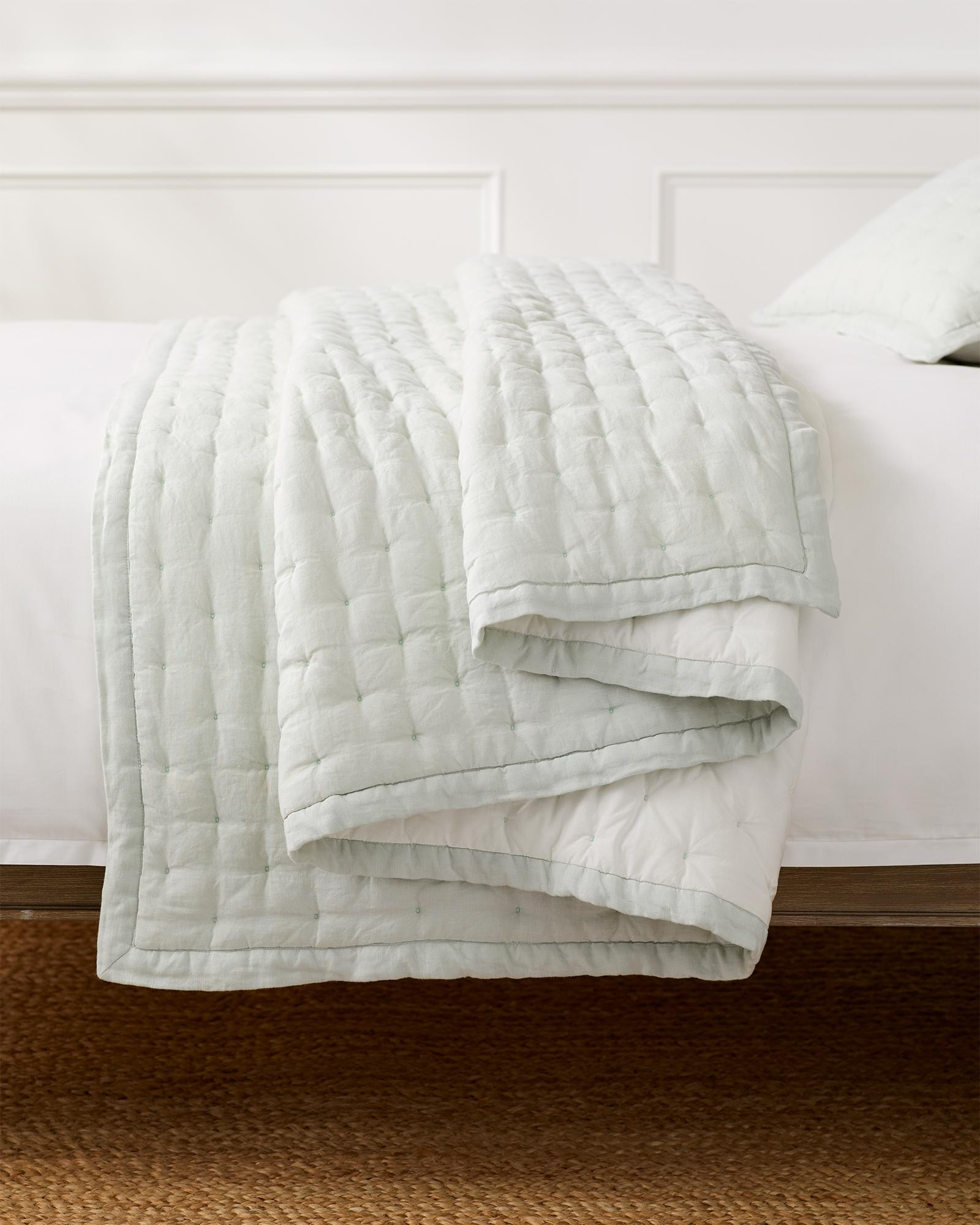 Sutter Linen Quilt | Serena and Lily