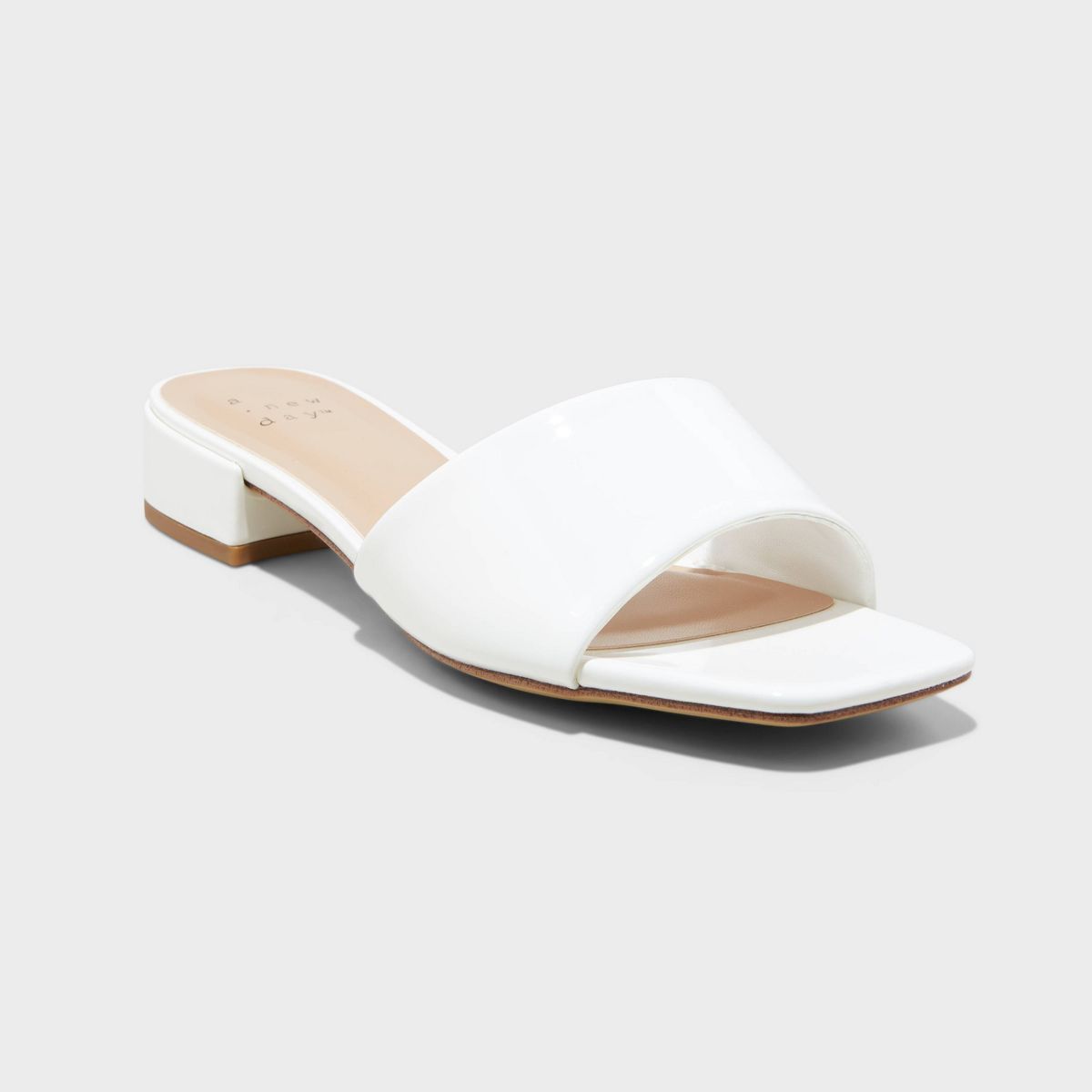 Women's Tori Mule Heels - A New Day™ Cream 11 | Target