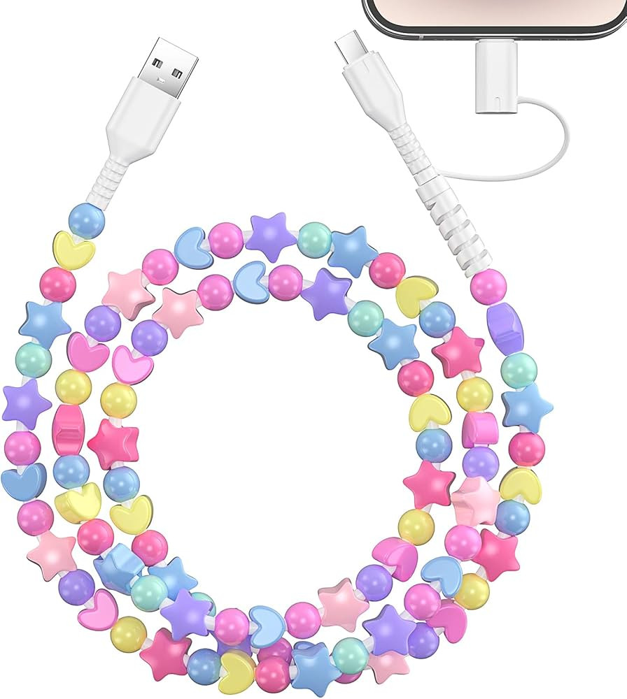 VOFUOE USB C Cable for iPhone 17 Charging Cord [MFi Certified] 2 in 1 Multi Charging Cable Fast C... | Amazon (US)