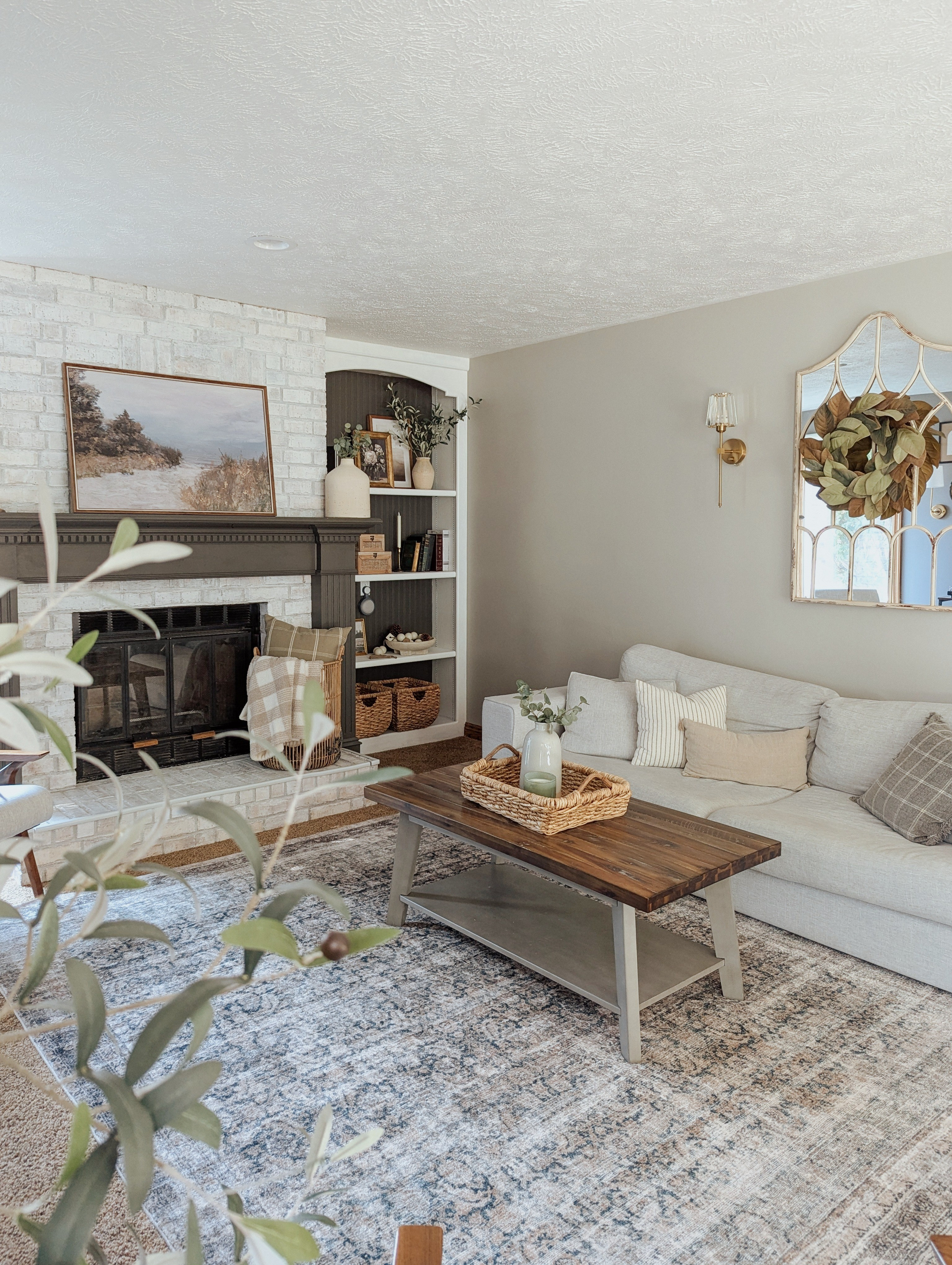 Living room decor ideas for a modern vintage farmhouse vibe. #livingroomdecor #livingroom #modernvintagedecor #farmhouse 

#LTKHome