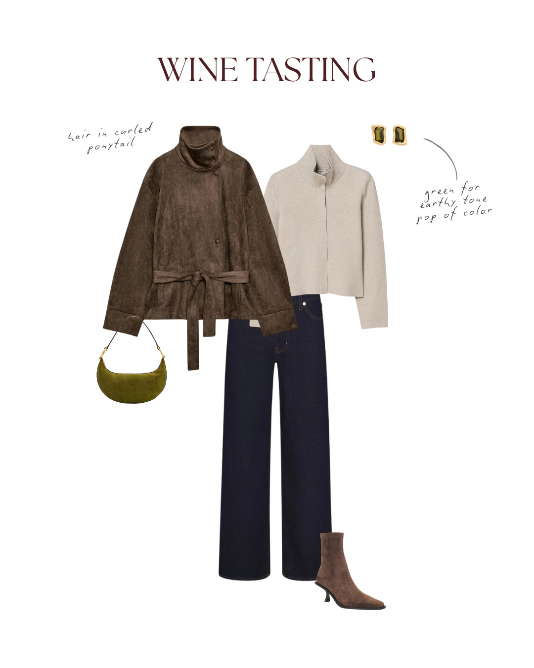 casual but elevated outfit for a fall activity like a wine tasting! 🍷🍂 

 #LTKootd #LTKSeasonal #LTKSaleAlert