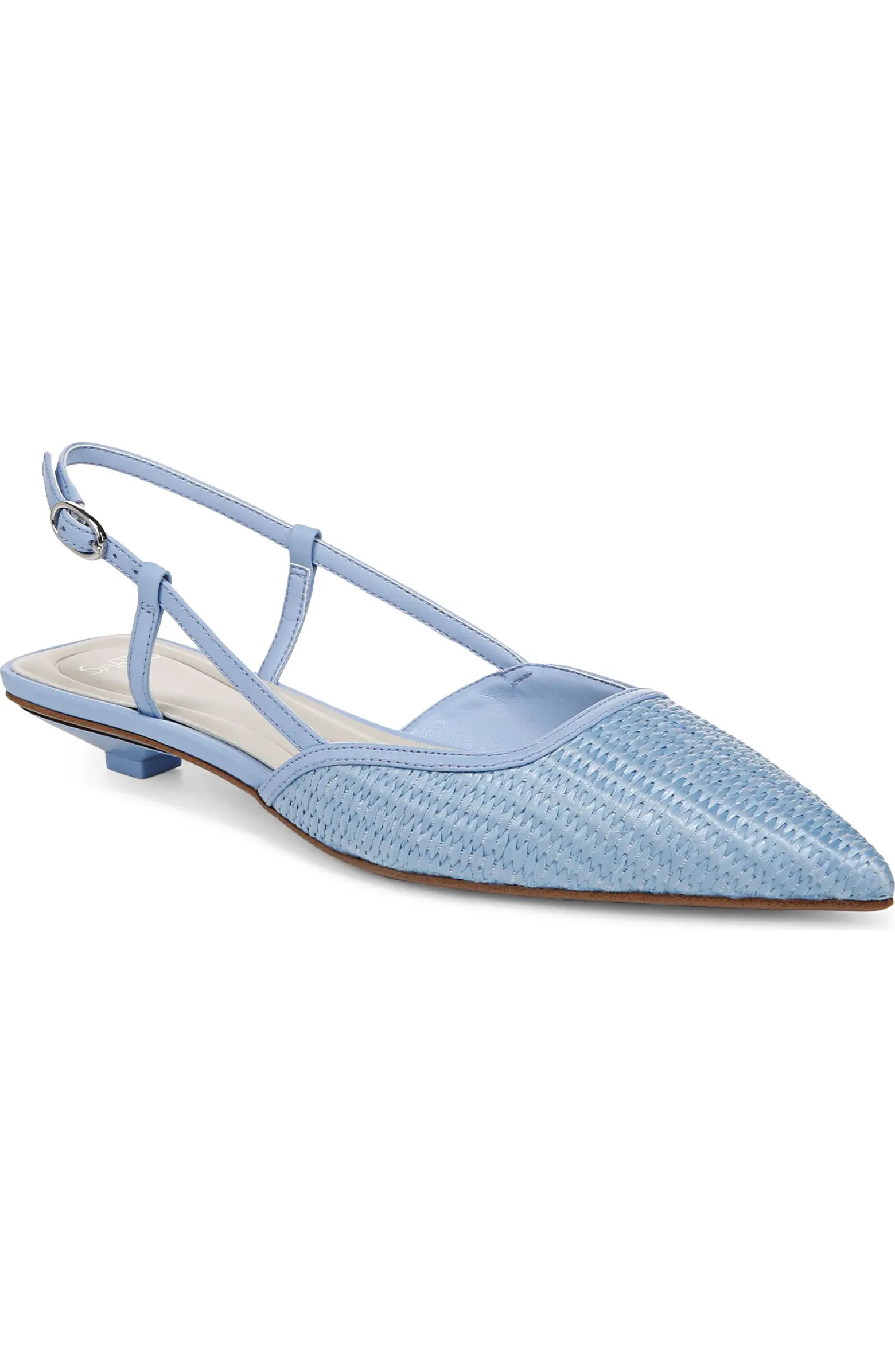 SARTO by Franco Sarto Pheby Slingback Pointed Toe Flat (Women) | Nordstrom | Nordstrom