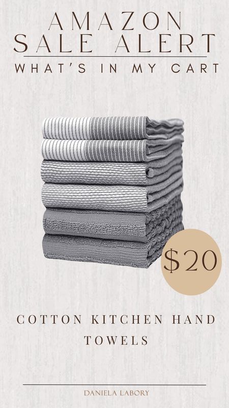 Amazon Sale Alert - What’s in my Cart

Kitchen hand towels 

Home finds
Kitchen finds
Towel sets


#LTKhome #LTKfindsunder50 #LTKsalealert