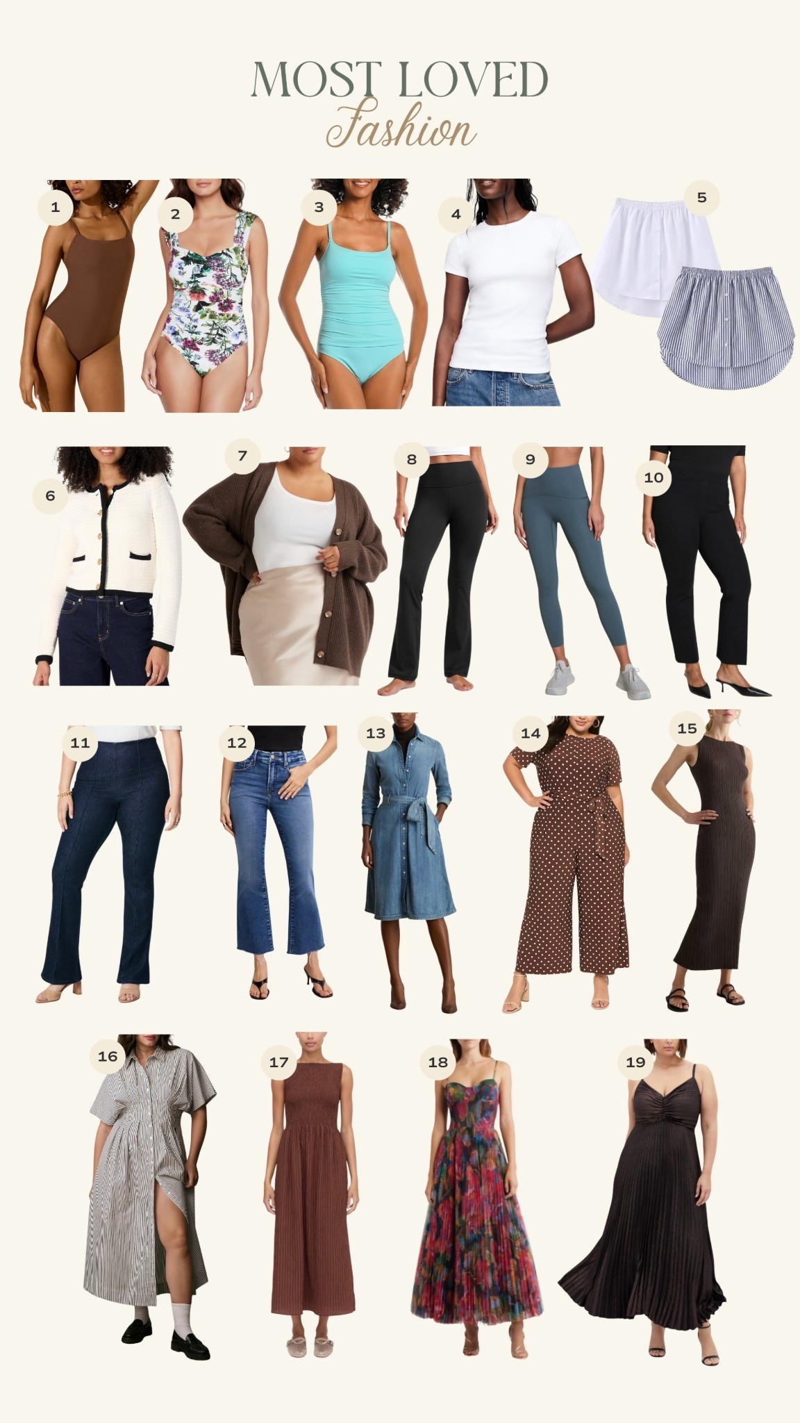 Most loved of 2025 - fashion: swimsuits, tops, jean, dresses, and more! Use CARALYN15 on your first order at Spanx. 

#LTKootd #LTKWedding #LTKWorkwear
