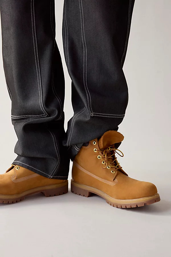 Timberland Men's Classic 6" Work Boot in Wheat Nubuck, Men's at Urban Outfitters | Urban Outfitters (US and RoW)