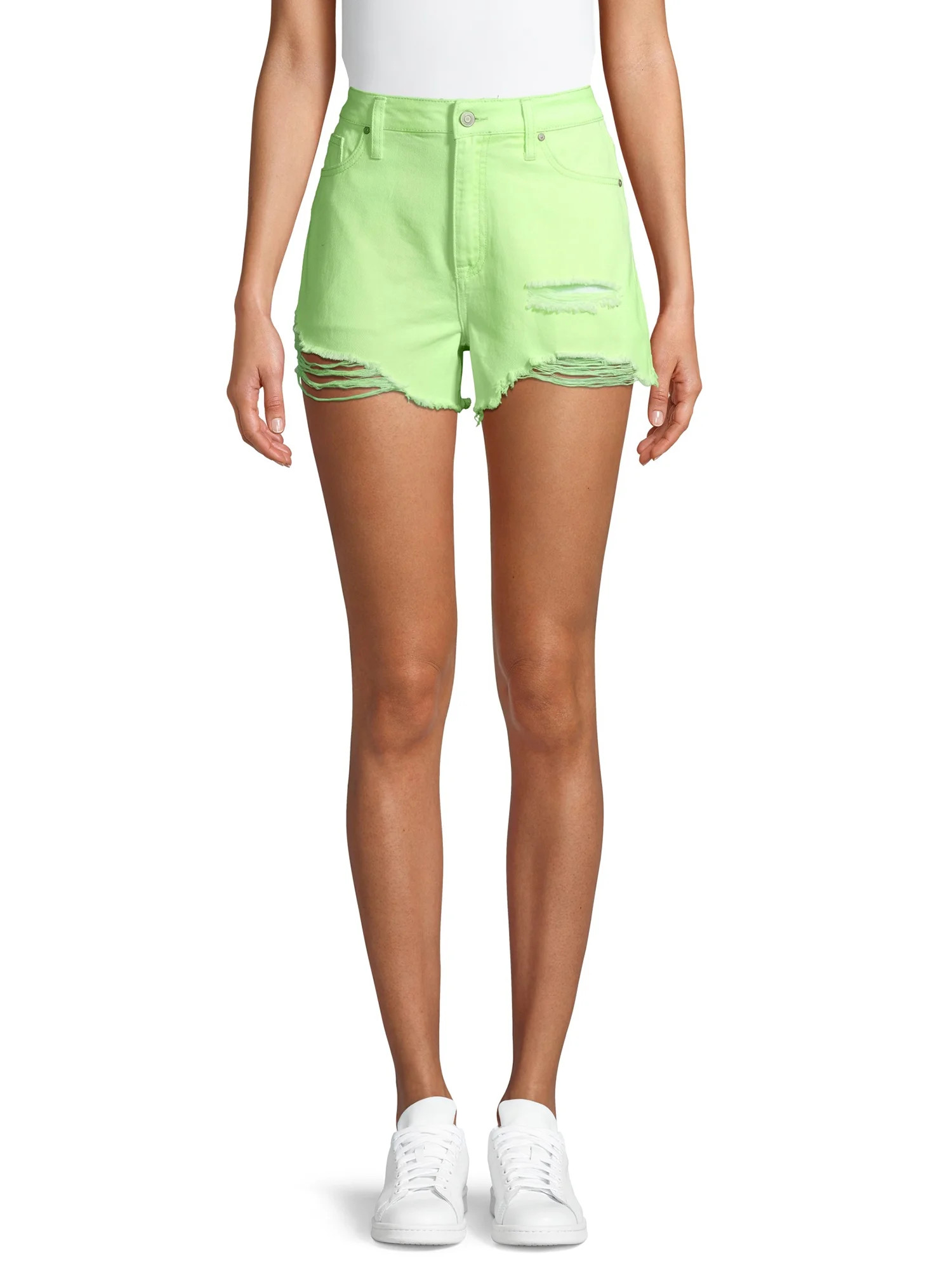 No Boundaries Destructed Mom Short | Walmart (US)
