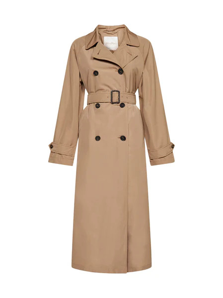 Max Mara The Cube Aimper Double Breasted Trench Coat | Cettire Global