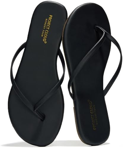 Project Cloud Flip Flops for Women Footwear- Lightweight and Memory Foam Insole Sandals for Women... | Amazon (US)