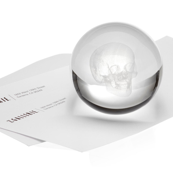 Crystal Skull Paperweight | Z Gallerie