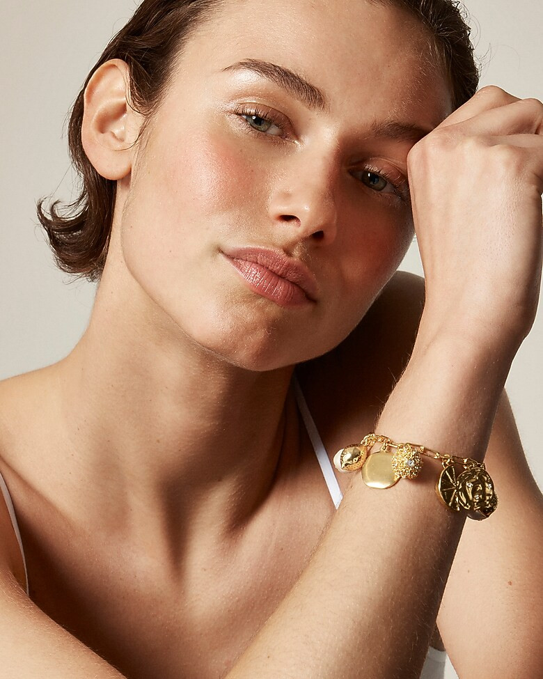 Nautical lemon charm bracelet | J. Crew US