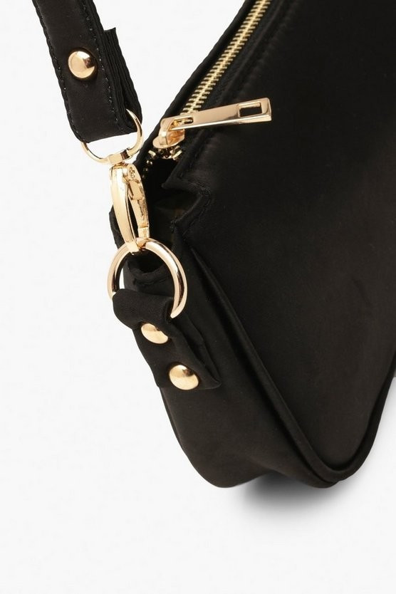 Satin Under Arm Bag | Boohoo.com (US & CA)
