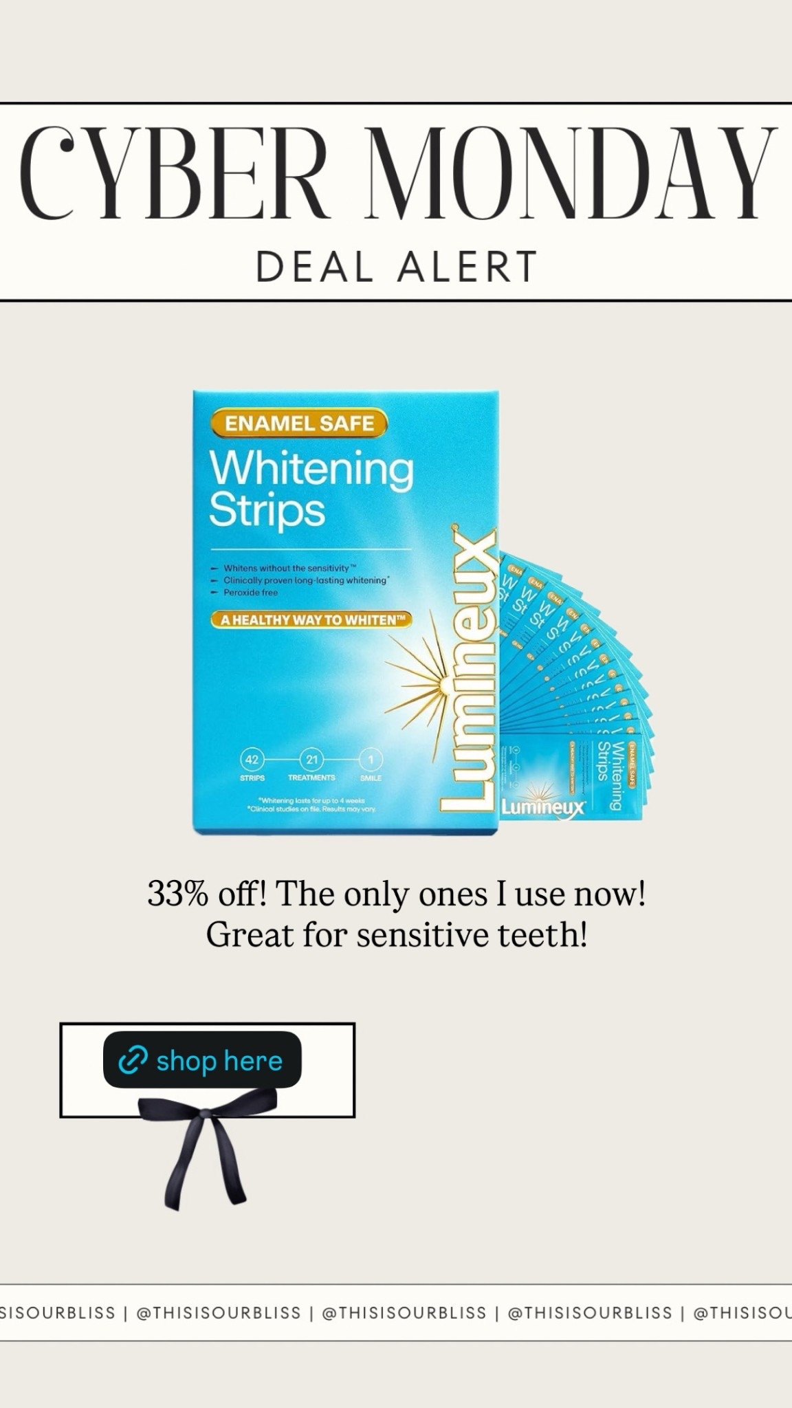The best whitening strips and the only ones I’ll use now! Great for sensitive teeth! 

#LTKSaleAlert #LTKselfcare #LTKBeauty