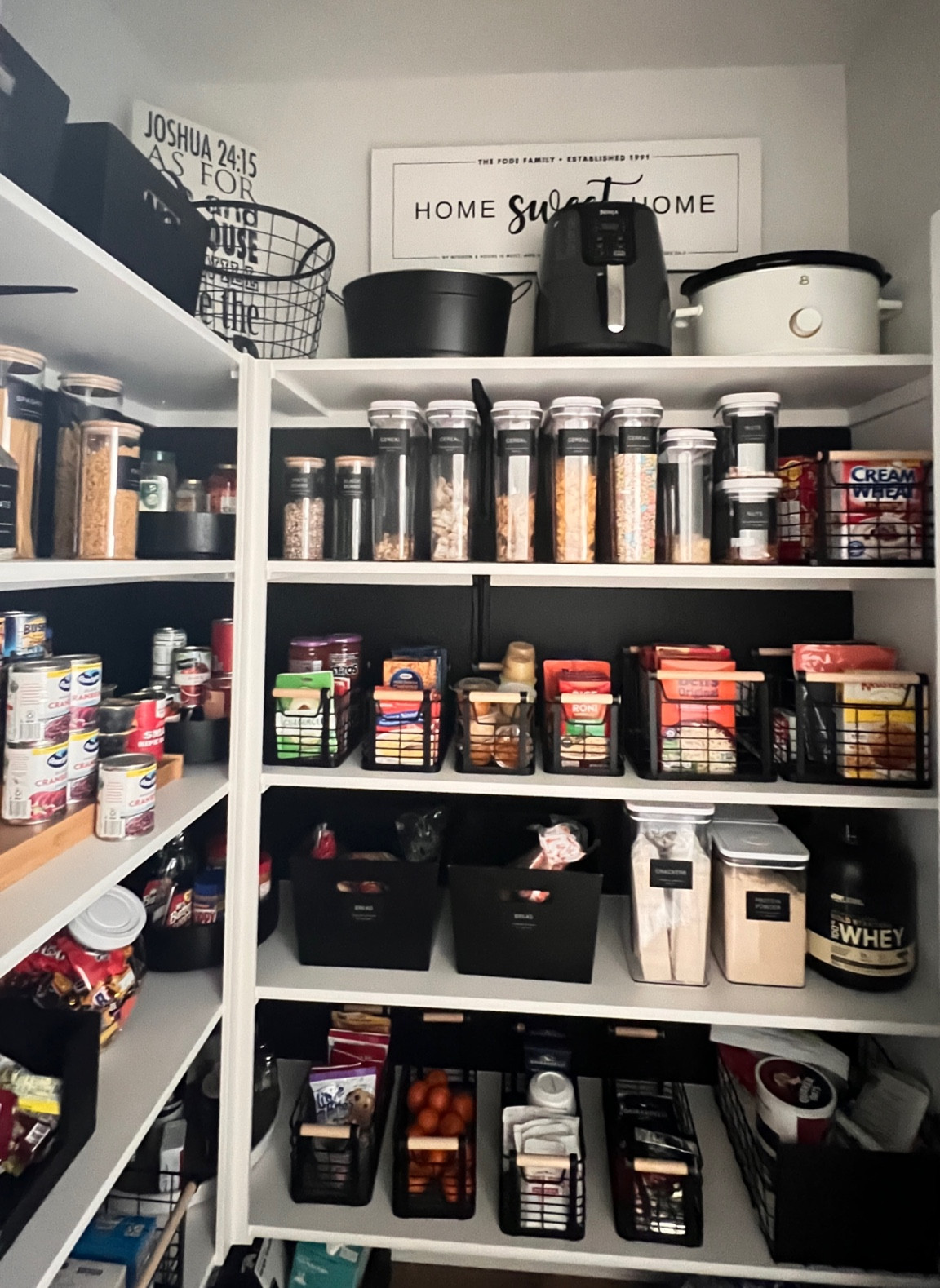 Pantry organization starts with the right bins and containers! It’s worth the investment. But also, you can mix and match your containers with things you already have - repurposing older containers and baskets with new ones makes a great pantry!#LTKunder100 

#LTKhome #LTKstyletip