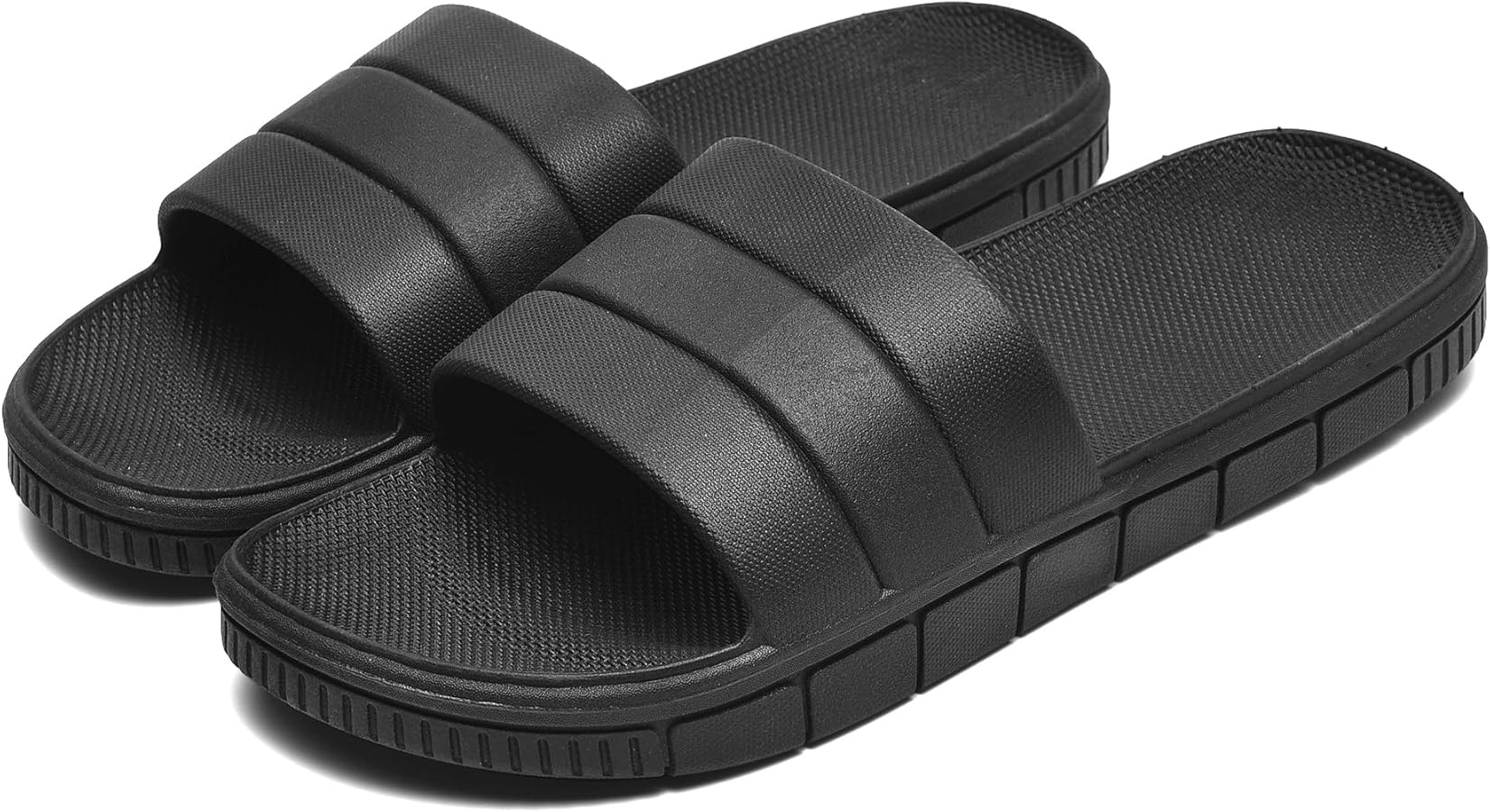Shower Shoes Slide Cloud for Women and Men Bath Slipper Sandal Bathroom Pool Non-Slip Quick Dryin... | Amazon (US)