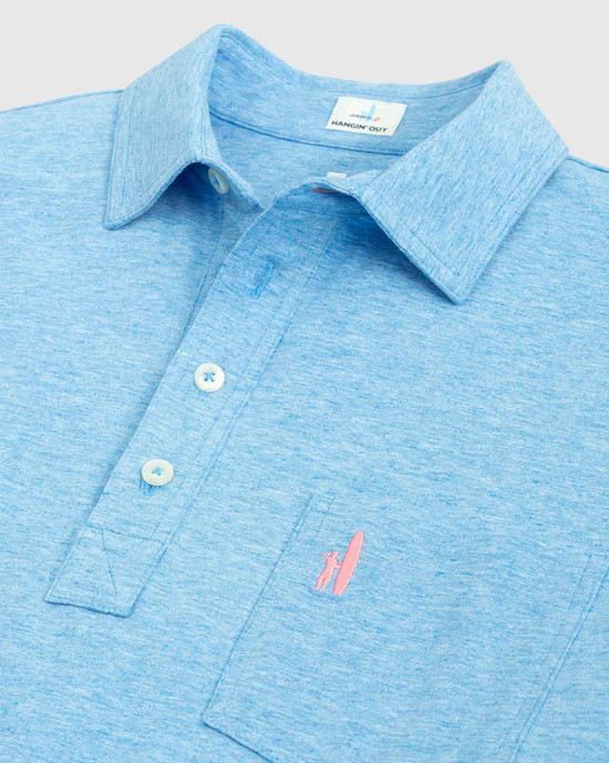 Men's Casual Cotton Polo Shirt - Original Heathered | johnnie O