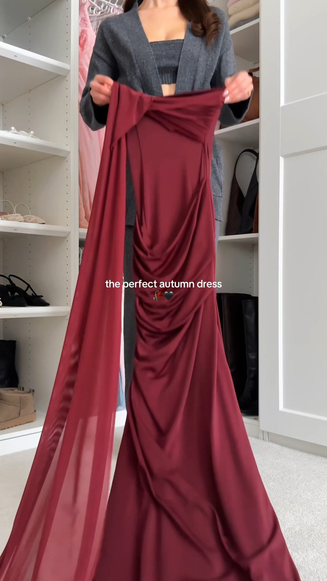 Can’t get over this color 🥹🥀

So in love with this burgundy maxi dress - so elegant with the most beautiful flowy detail. Perfect for a fall wedding, romantic date night, holiday party, festive event, or birthday dinner ✨

Want me to share more fall & winter occasion dresses? ♥️

#fallfashion #fallstyle #weddingguestoutfit #autumnstyle #falloutfitinspo #weddingguestdress #chicstyle #autumnvibes #fallfashiontrends #falllook #specialoccasiondress #styleinspo #autumnoutfitideas #ootdfashion #reddress #fashiontips

#LTKSeasonal #LTKStyleTip #LTKParties