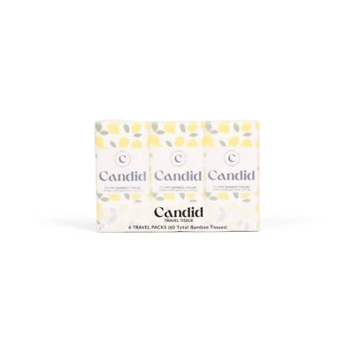 Candid Facial Tissues Travel Pack - 6pk/10ct - Travel Size | Target