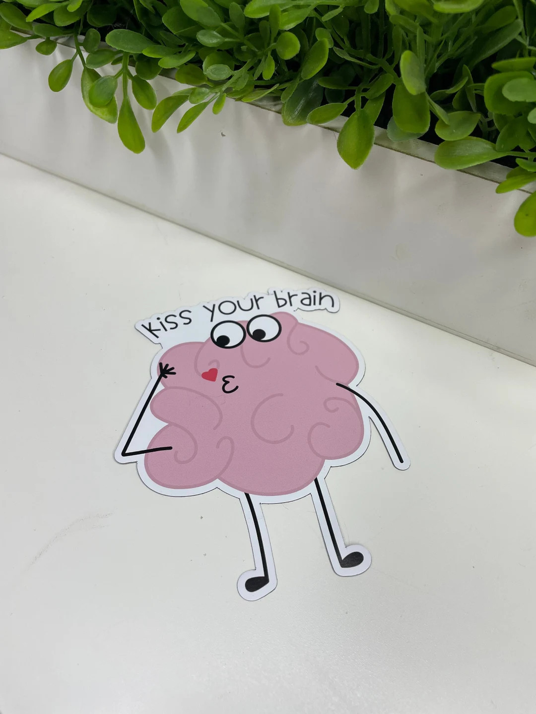 Kiss Your Brain Magnet - Etsy | Etsy (US)