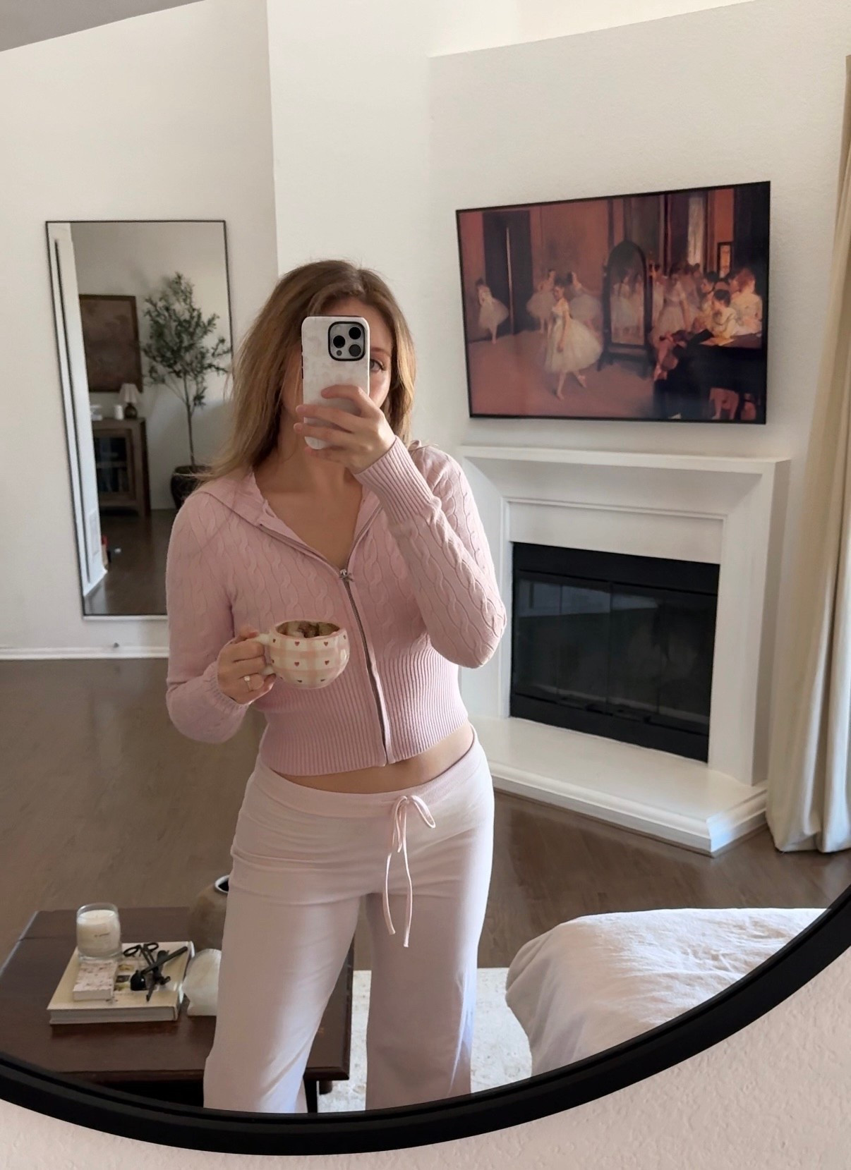 Cozy pink outfit 🎀

Everything runs tts 🤍 
pants are the color “barely pink” 

#LTKSaleAlert #LTKFindsUnder100 #LTKootd