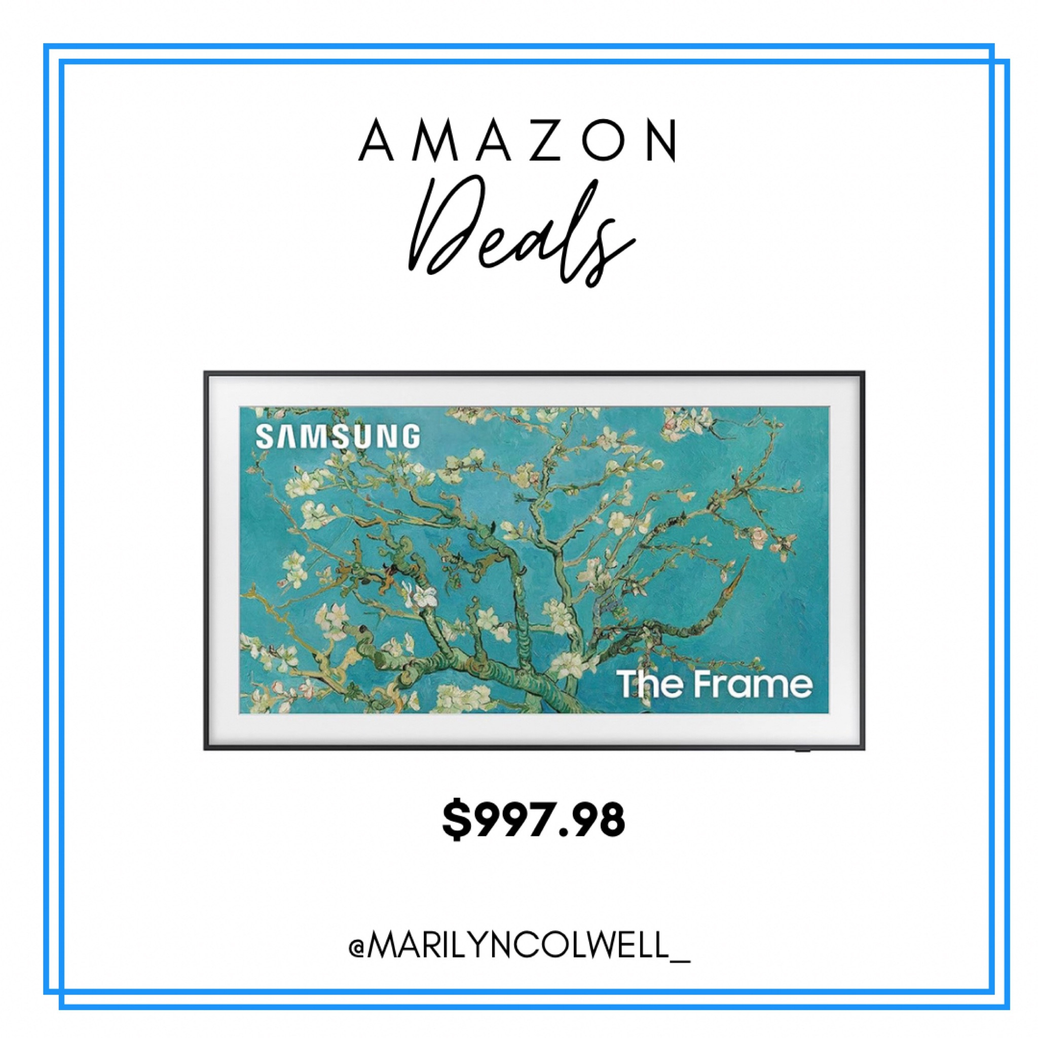 Even lower price from when I looked at this in the middle of the night!! Samsung Frame TV! WAS $1,497.99 NOW: $997.98

Living room, Amazon deal, tv deal, picture frame TV, best seller, gifts for him, gifts for them

#LTKhome #LTKsalealert #LTKGiftGuide