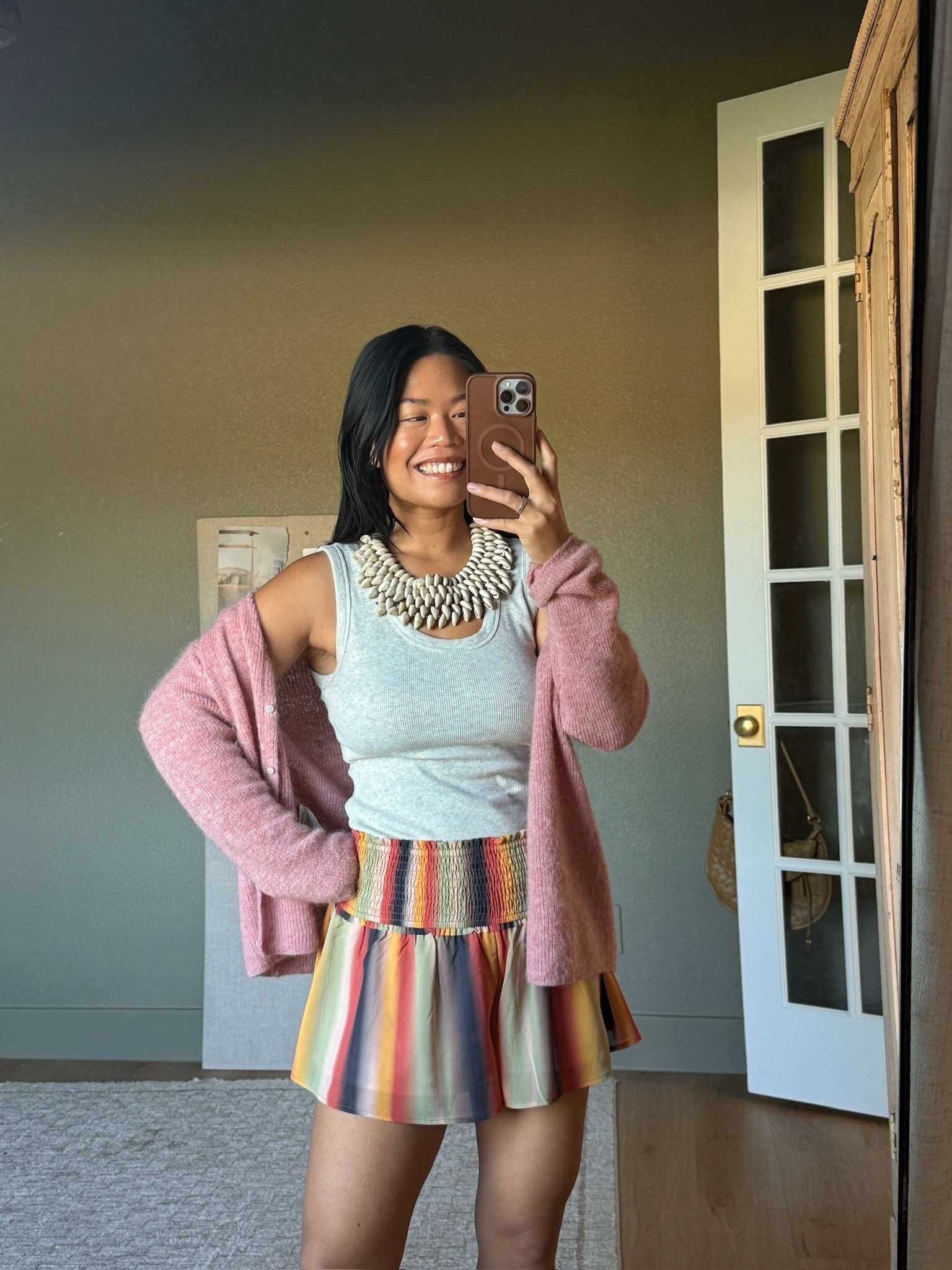 Necklace is a TJ Maxx find but linked everything else! 

summer fashion, summer ootd, summer skirt, casual summer outfit

#LTKSeasonal #LTKootd