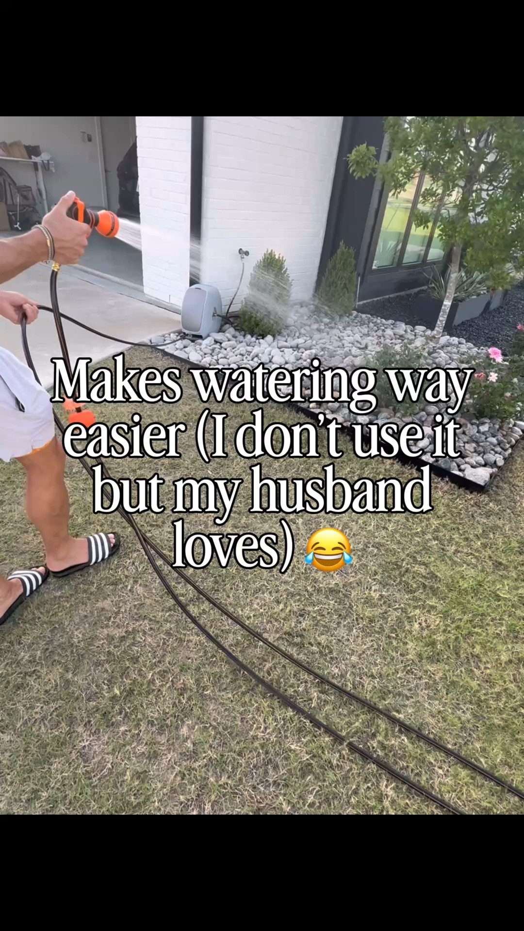 My husband loves this retractable hose and swears by it!