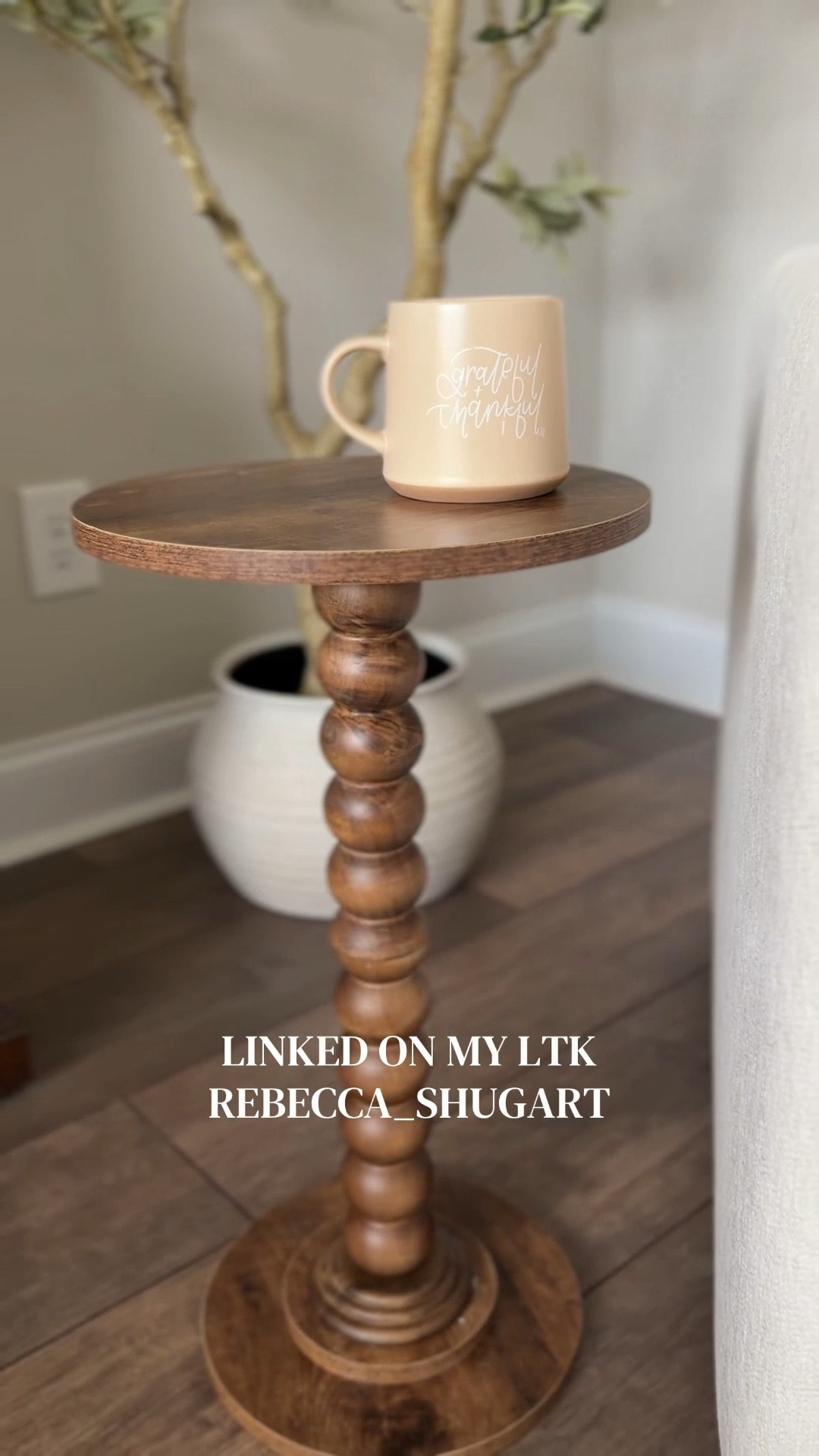 My coffee cup needed something cute to sit on ✨🤍

Found this pretty brown wood side table for my home office to go right next to my cozy chair. It’s cute and perfect 😍 

#LTKSaleAlert #LTKHome #LTKdayinmylife